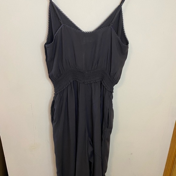 Aritzia Wilfred Dark Gray Side Button Summer Pantsuit - Picture 15 of 15